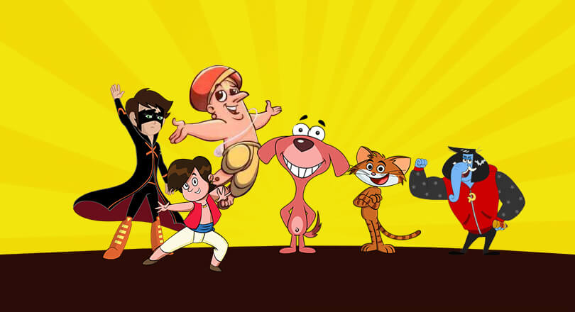 Different types of popular cartoon characters - Chotoonz TV - Best online  HD cartoons for Kids