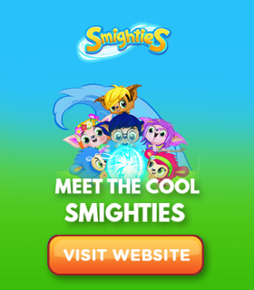 Smighties ad banner